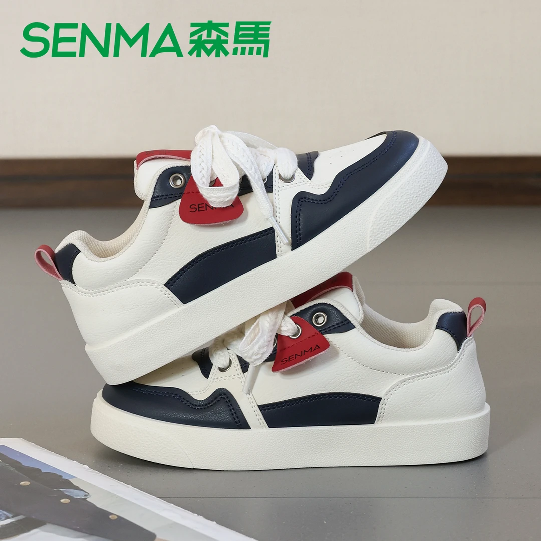 SENMA/森马2025春季新品爆款女鞋时尚休闲鞋潮流百搭厚底增高学生