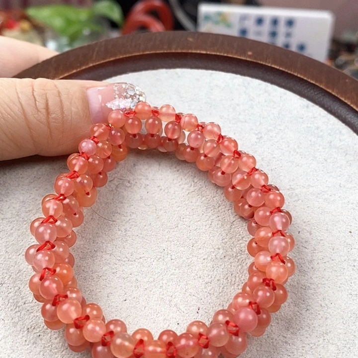 南红玛瑙未镶嵌手串