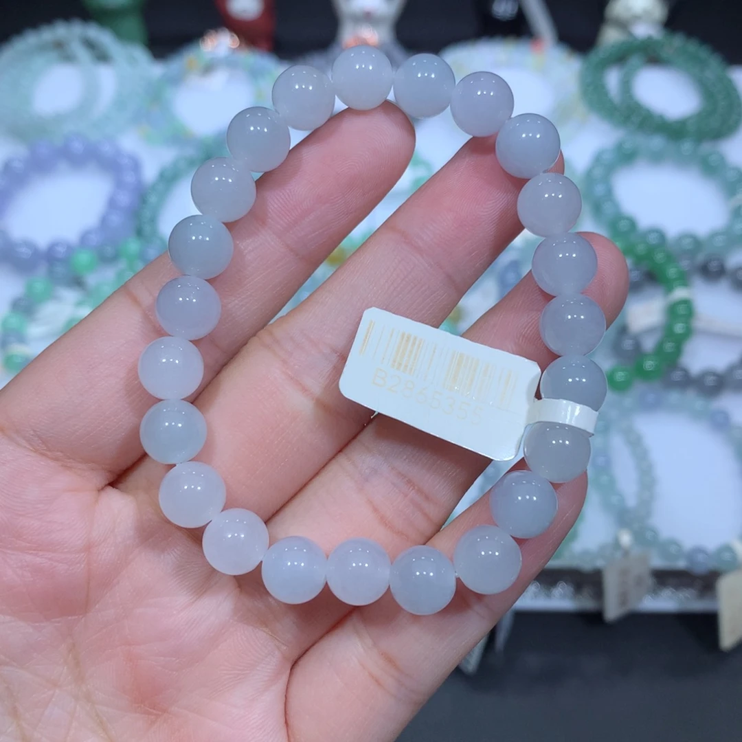 翡翠未镶嵌手串天然