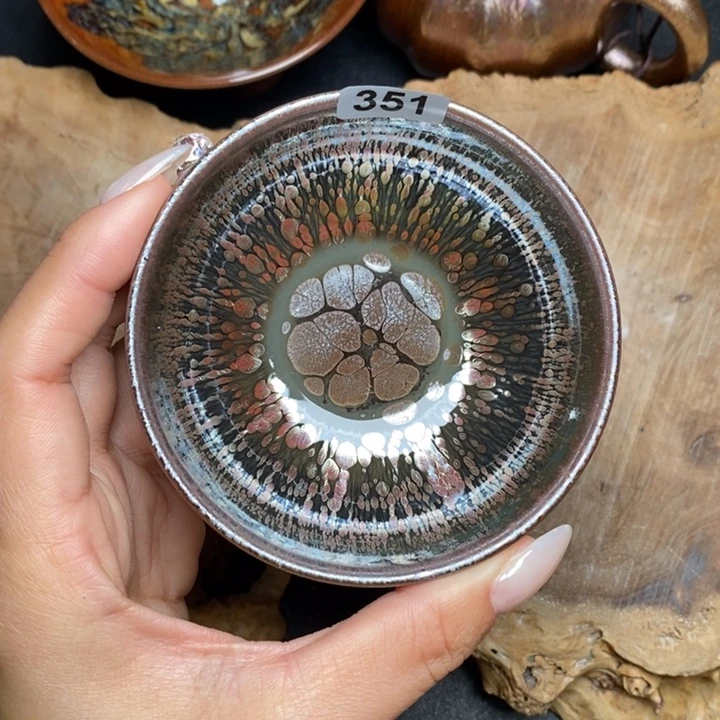 茶盏建窑建盏主人杯351微瑕