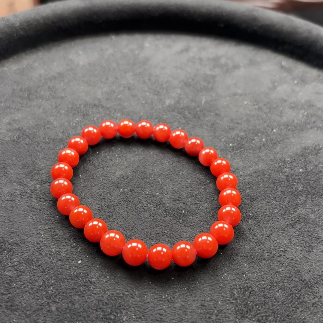 南红玛瑙手串7+未镶嵌