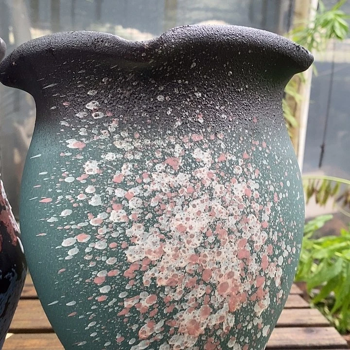 粗陶花盆高度   28口径21