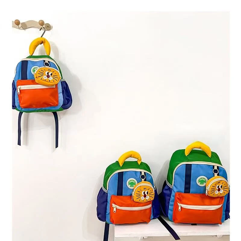 幼儿园书包男女孩小背包3-6岁宝宝动物儿童双肩包多巴胺书包