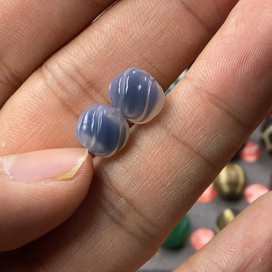 大***旭玛瑙/玉髓未镶嵌配饰