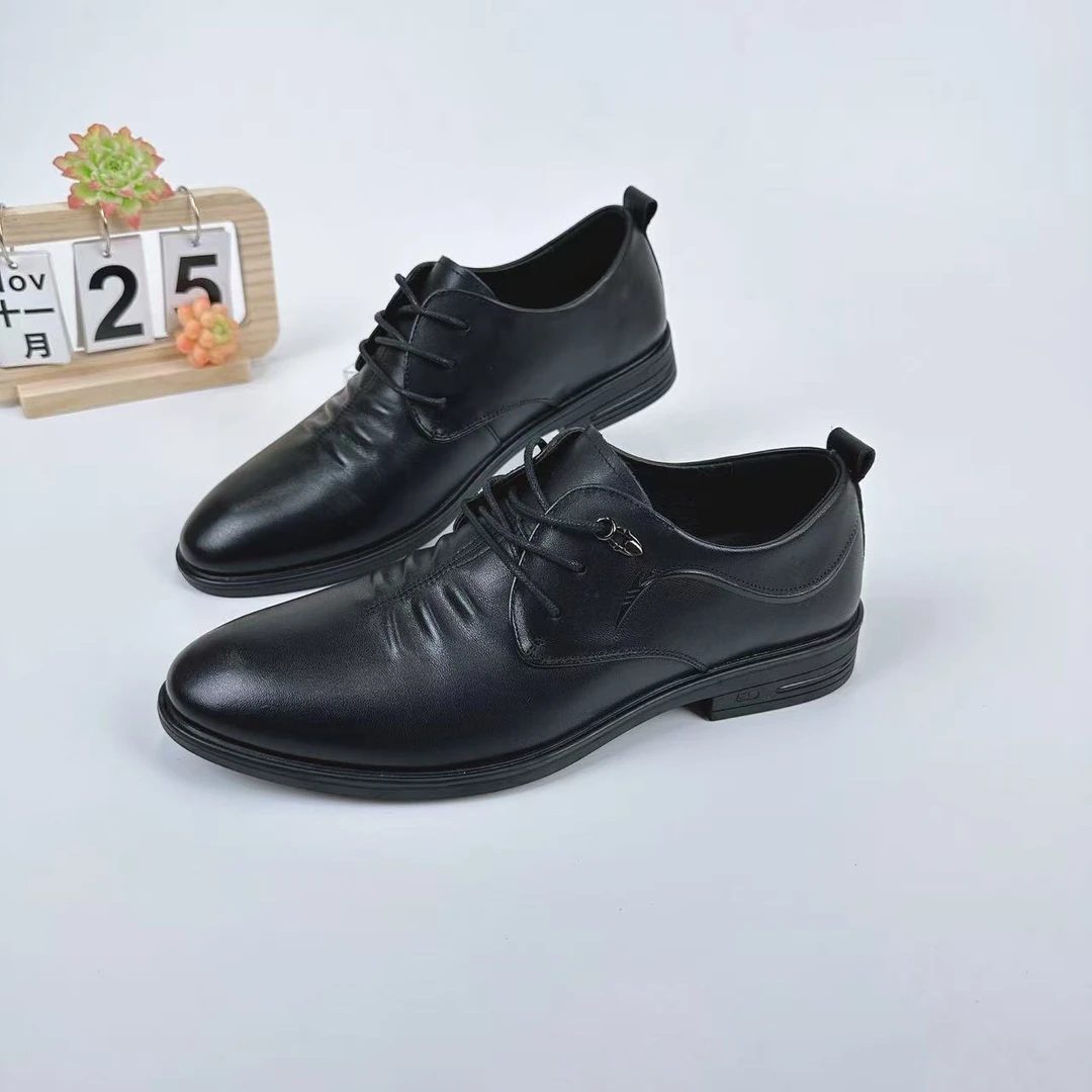 小强家男鞋  男士系带皮鞋商务正装（A811-31-1）（5433N93155W-10）