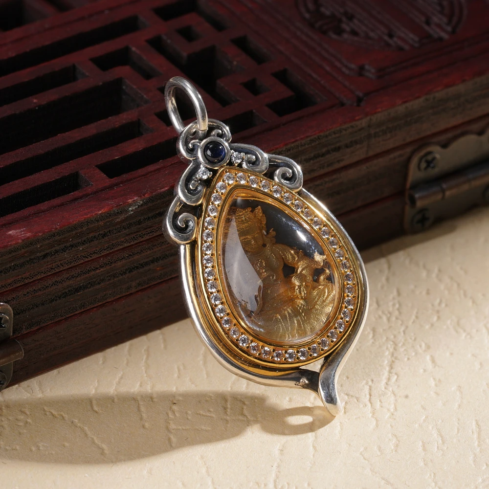 吊坠925银 云丹拉姆丨萨埵吊坠多样性发其一