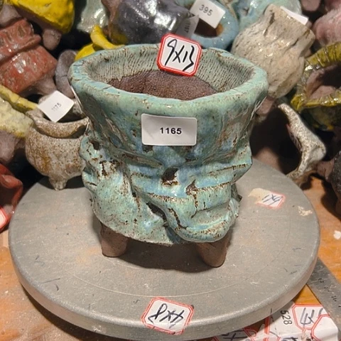 粗陶花盆制作就这样了么