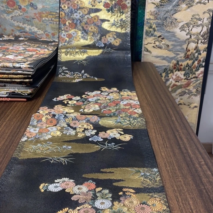 织绣唐锦西阵织桌旗