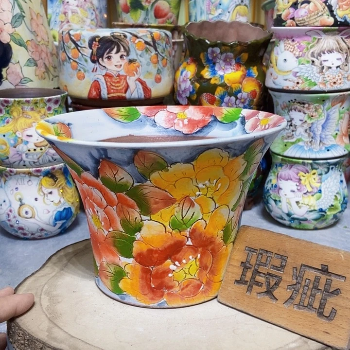 景德镇艺术手绘作品
