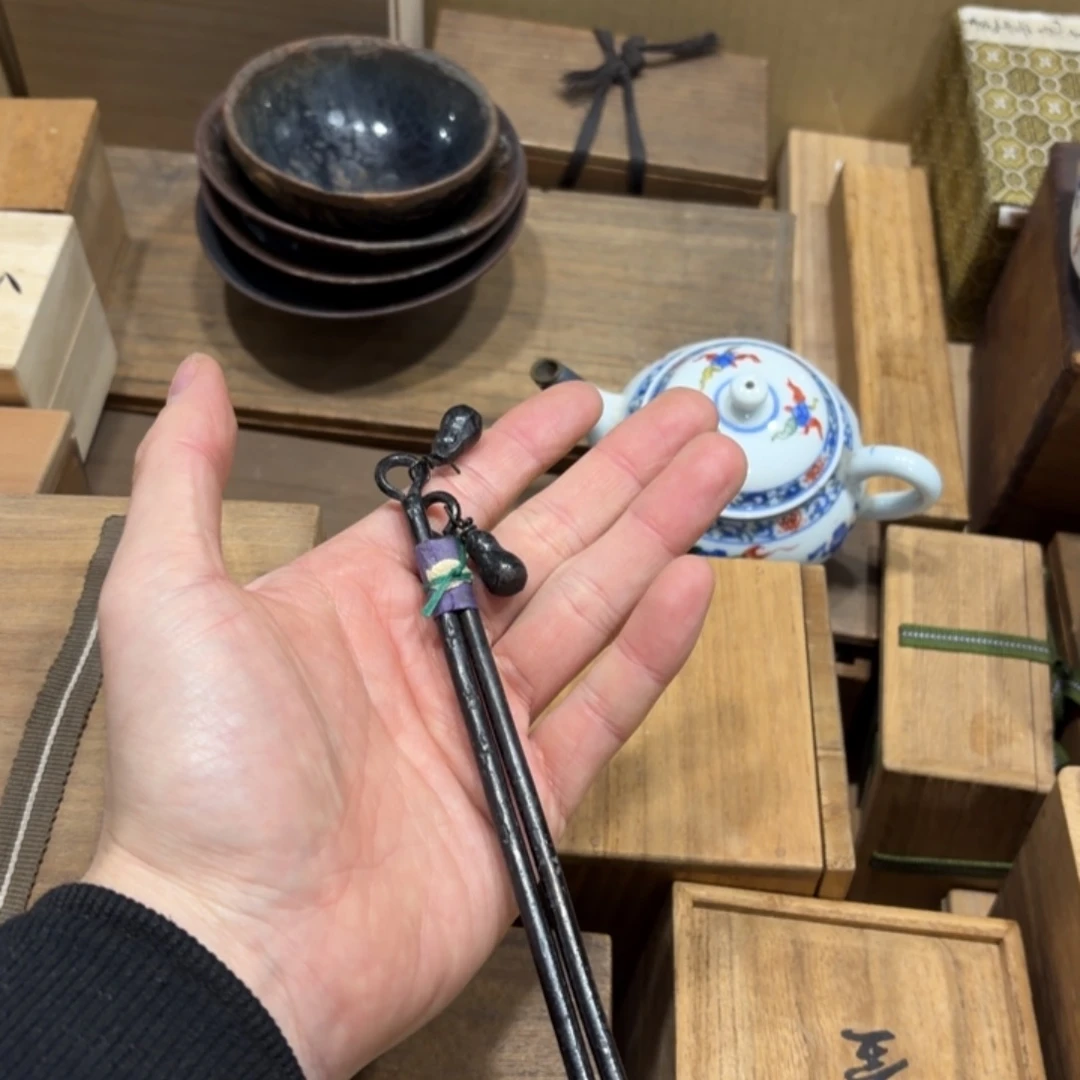 雨***玩般若中古美术工艺品
