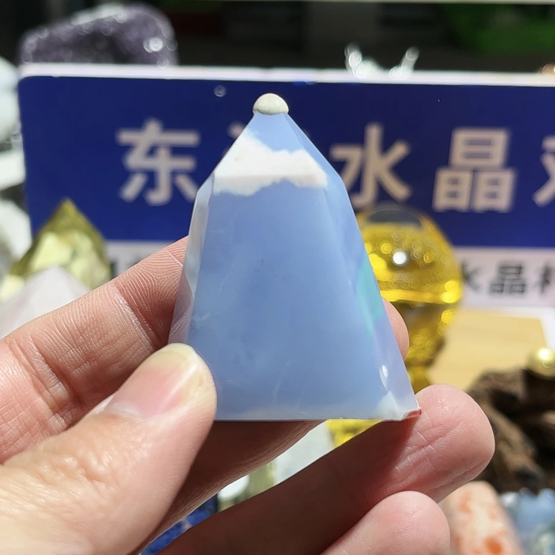 水晶天然水晶微瑕银S925镶嵌