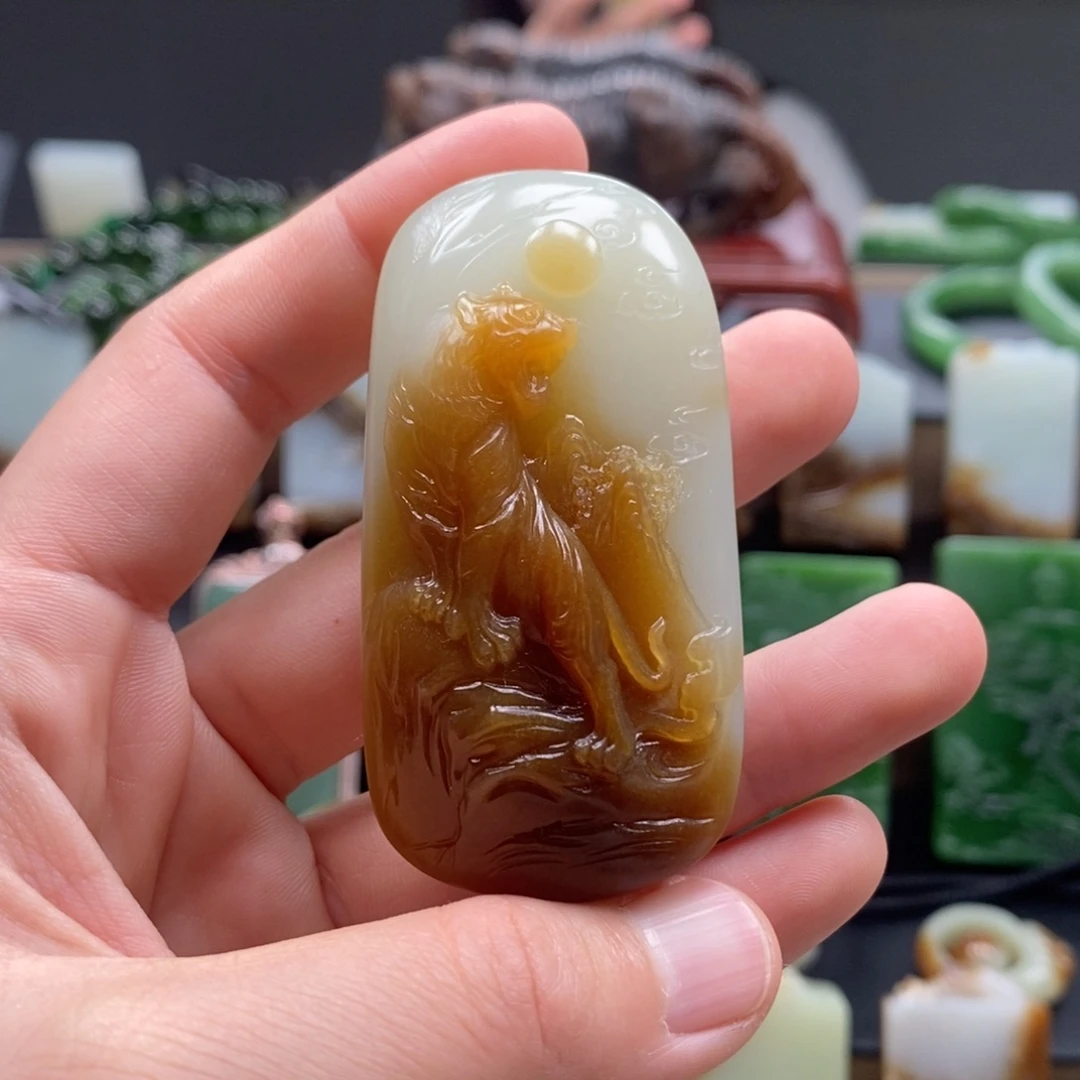 未镶嵌和田玉挂件