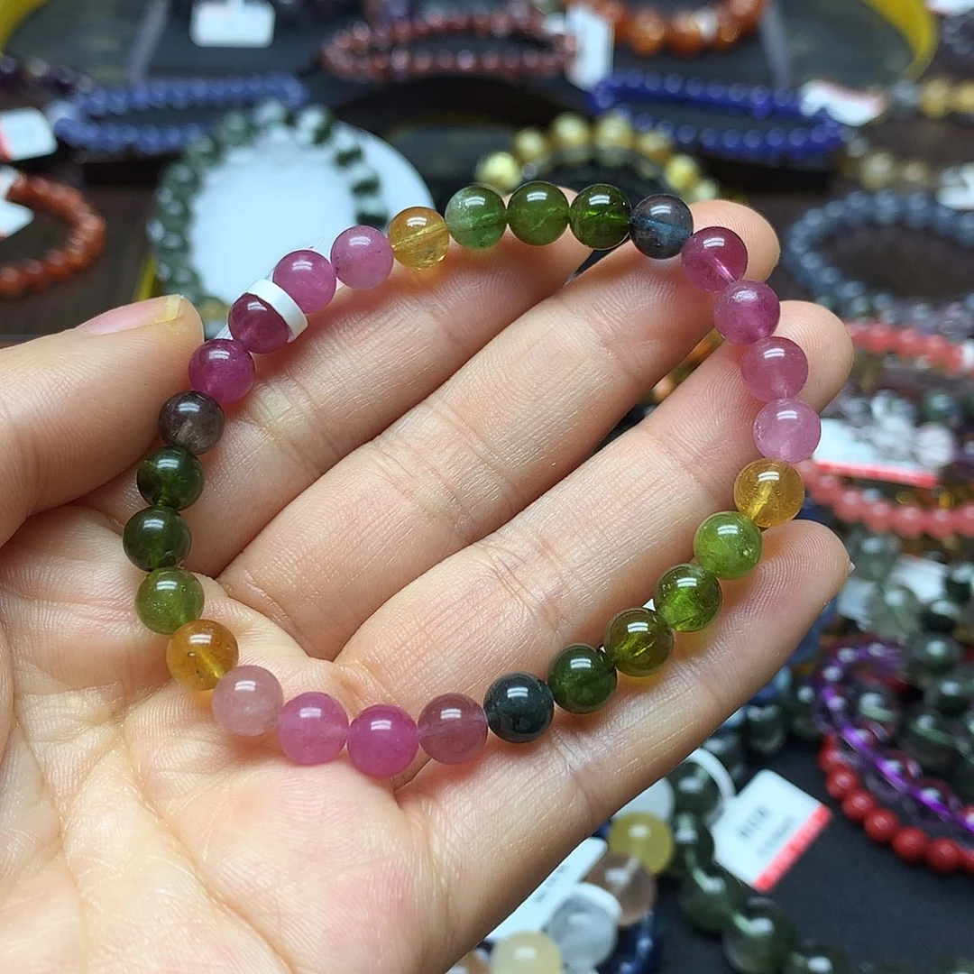 碧玺手链未镶嵌手链