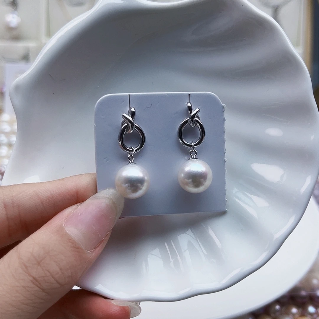 淡水珍珠耳饰未镶嵌