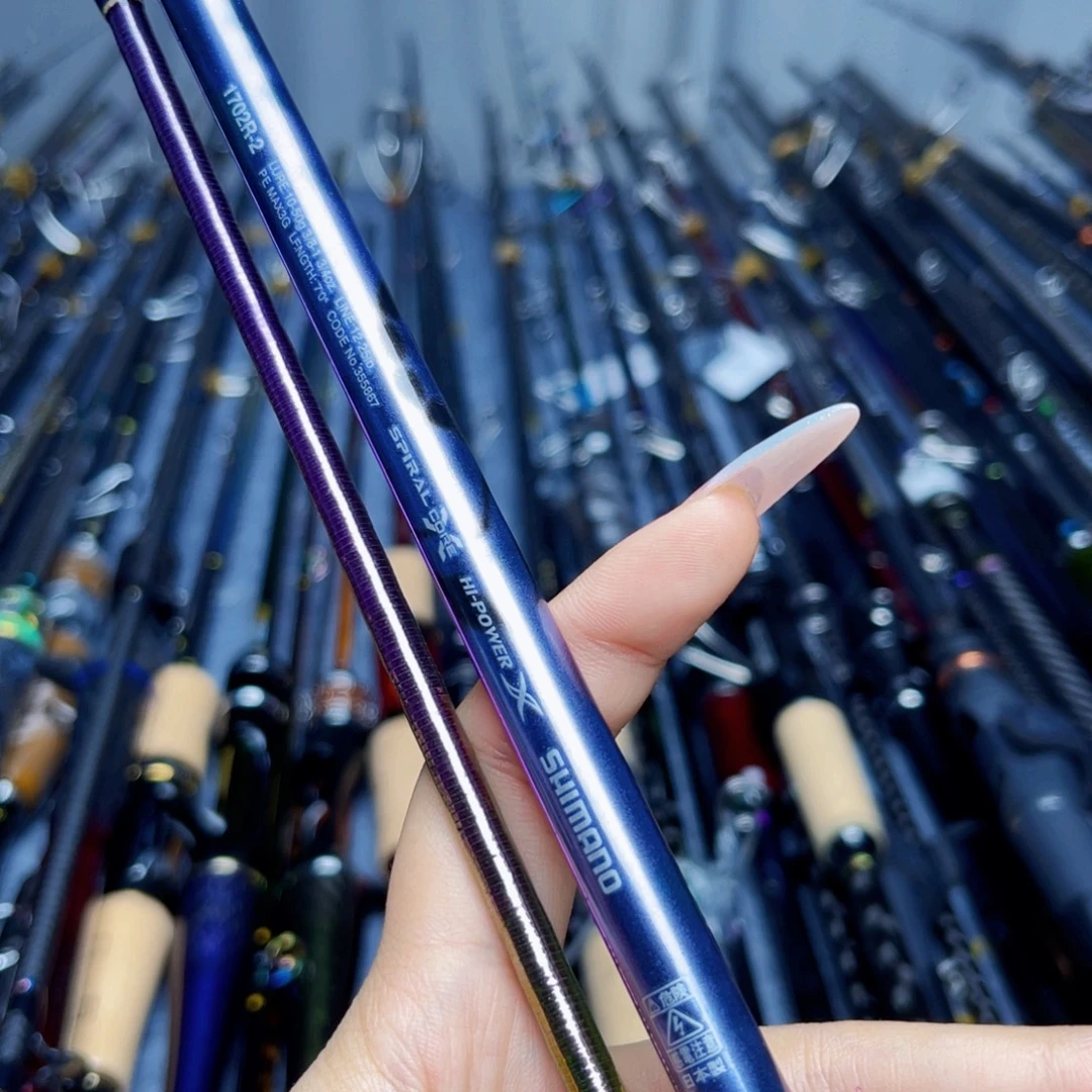 身***意碳素3.8m2.13m抢柄路亚竿