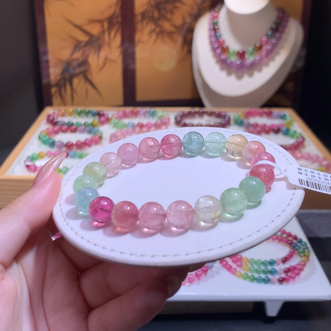 未镶嵌手链碧玺碧玺