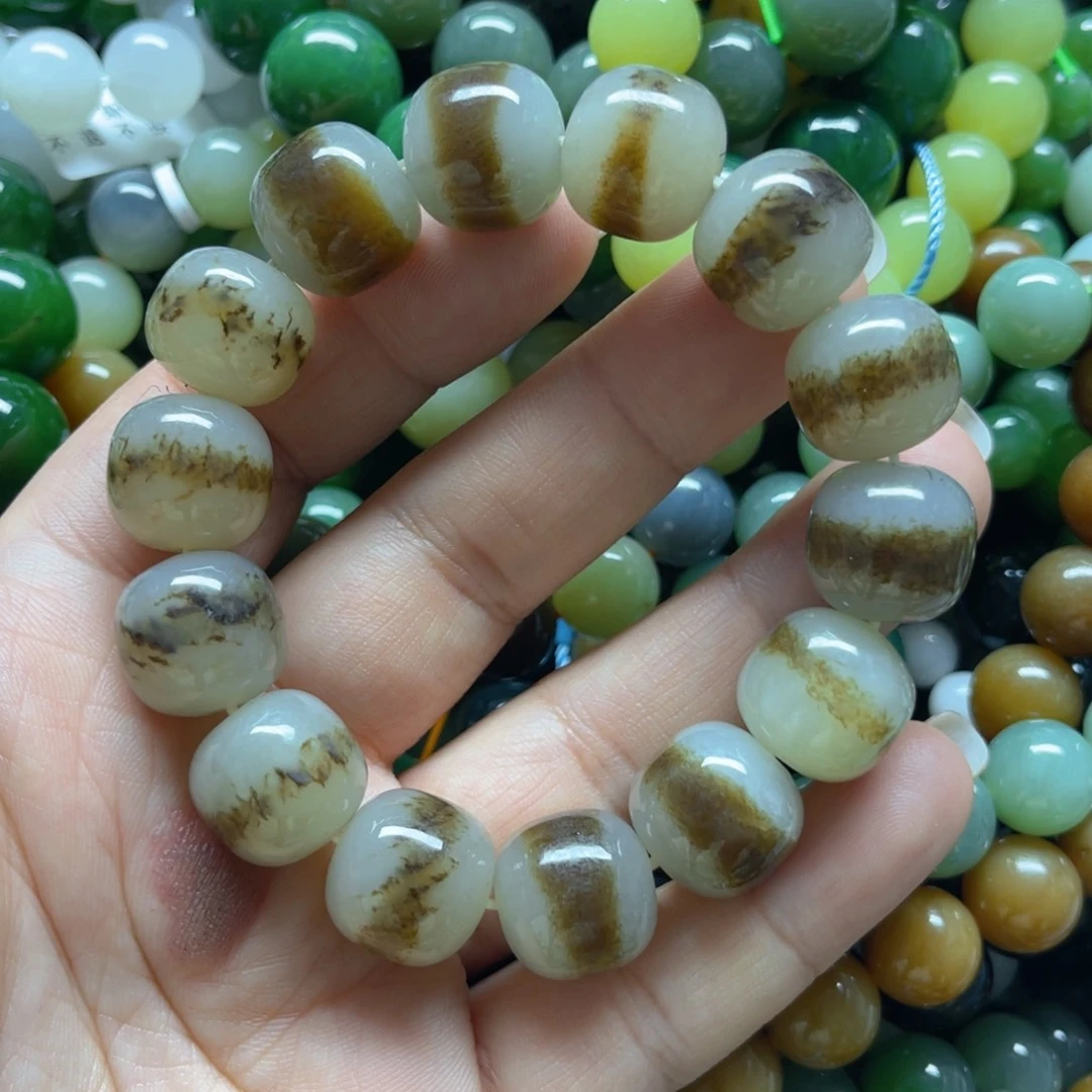 和田玉手链未镶嵌