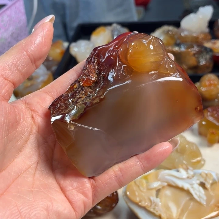 未镶嵌颈饰玛瑙/玉髓