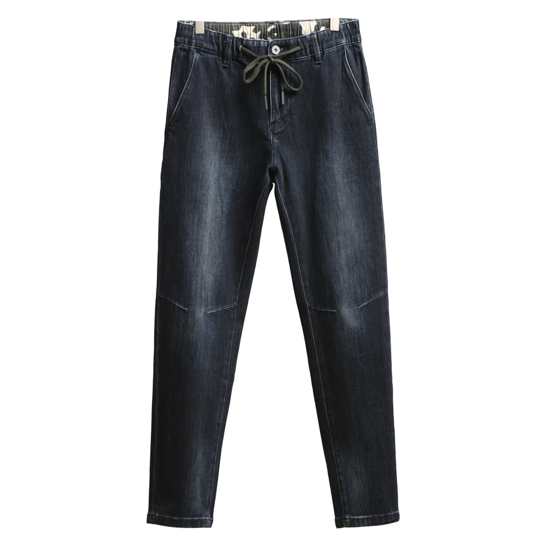 新款时尚活力简约宽松有型牛仔裤V3J25600