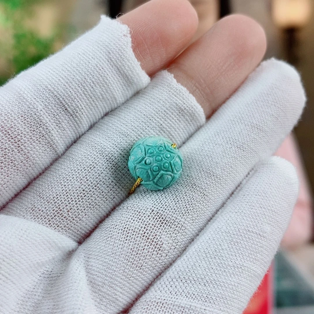 未镶嵌绿松石珠宝奇石