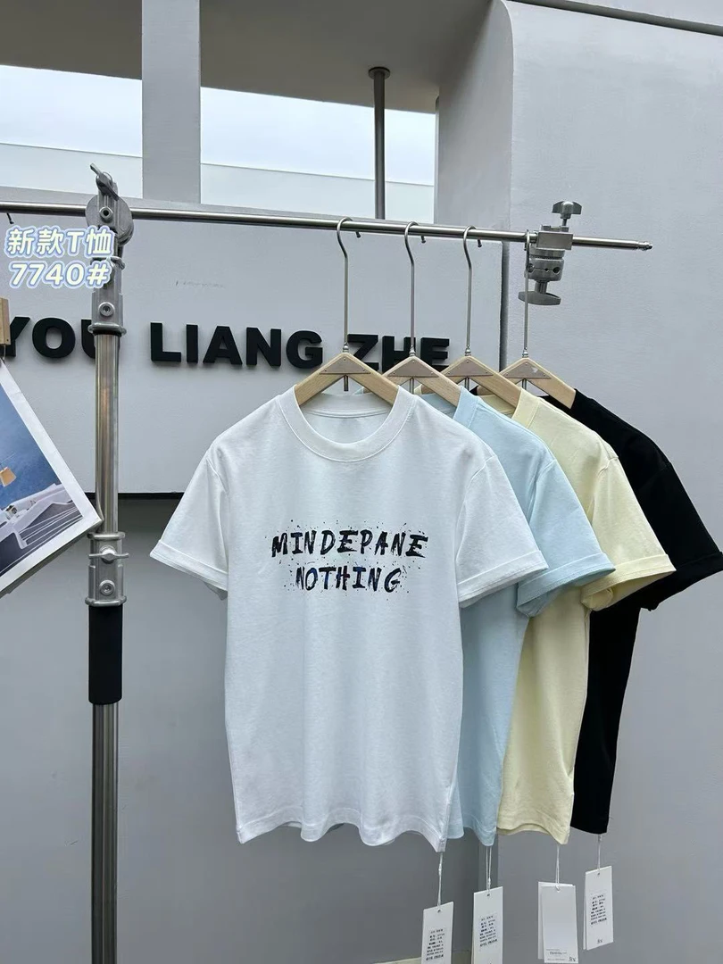 YLZ（1nz7740#）浅色系！休闲百搭圆领男装短T恤 6-4