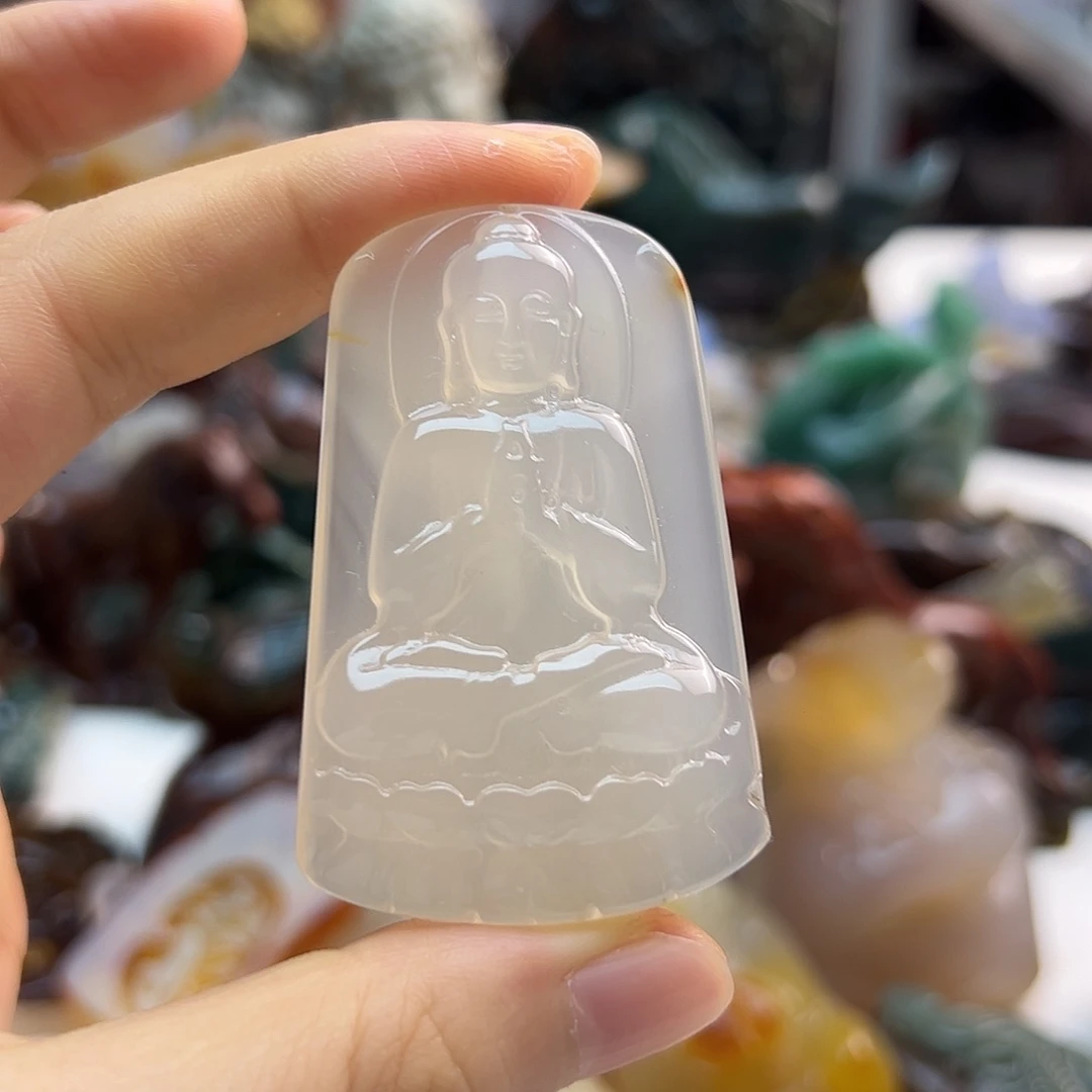 玛瑙/玉髓未镶嵌颈饰