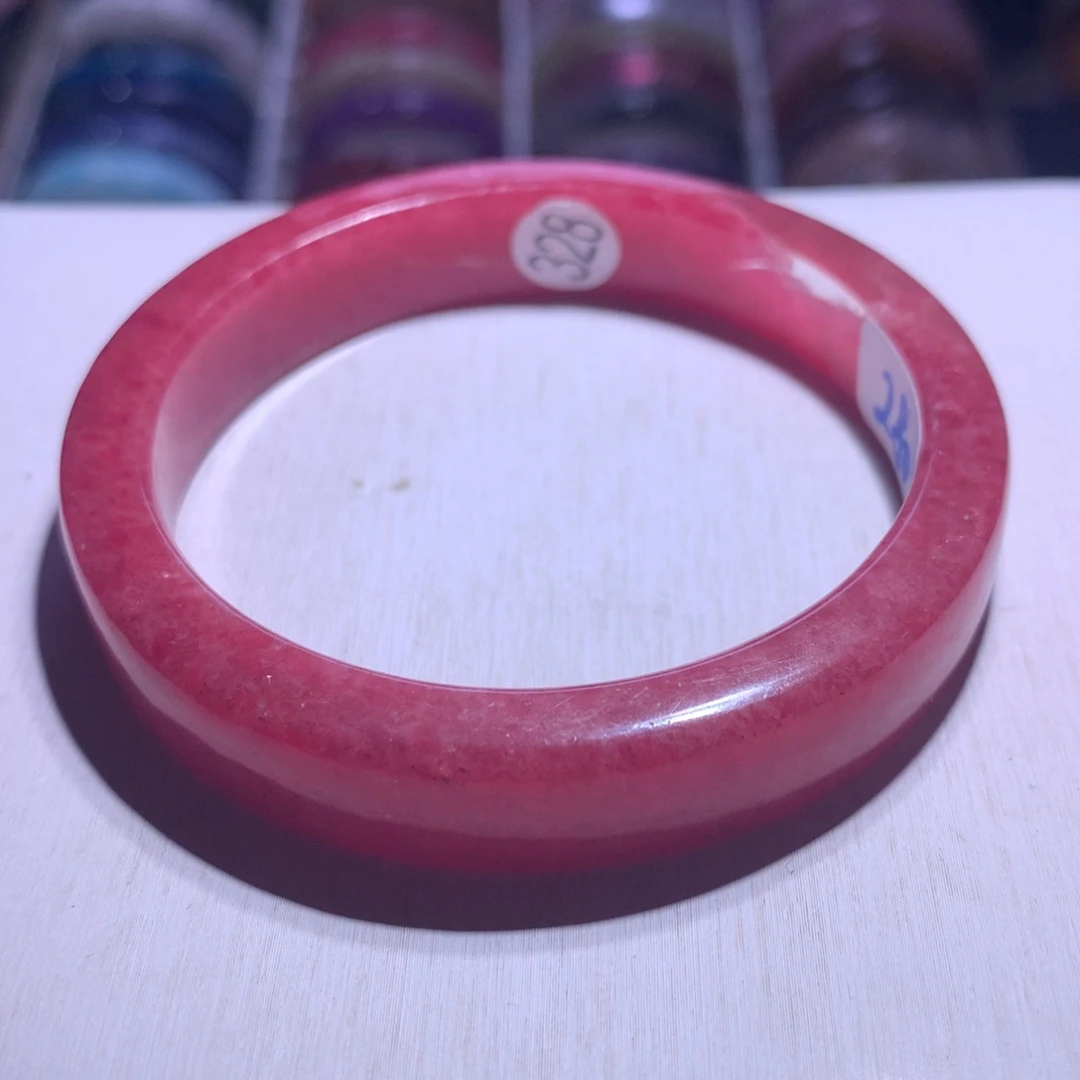 手镯银S925镶嵌水晶樱花雨59.1圈328