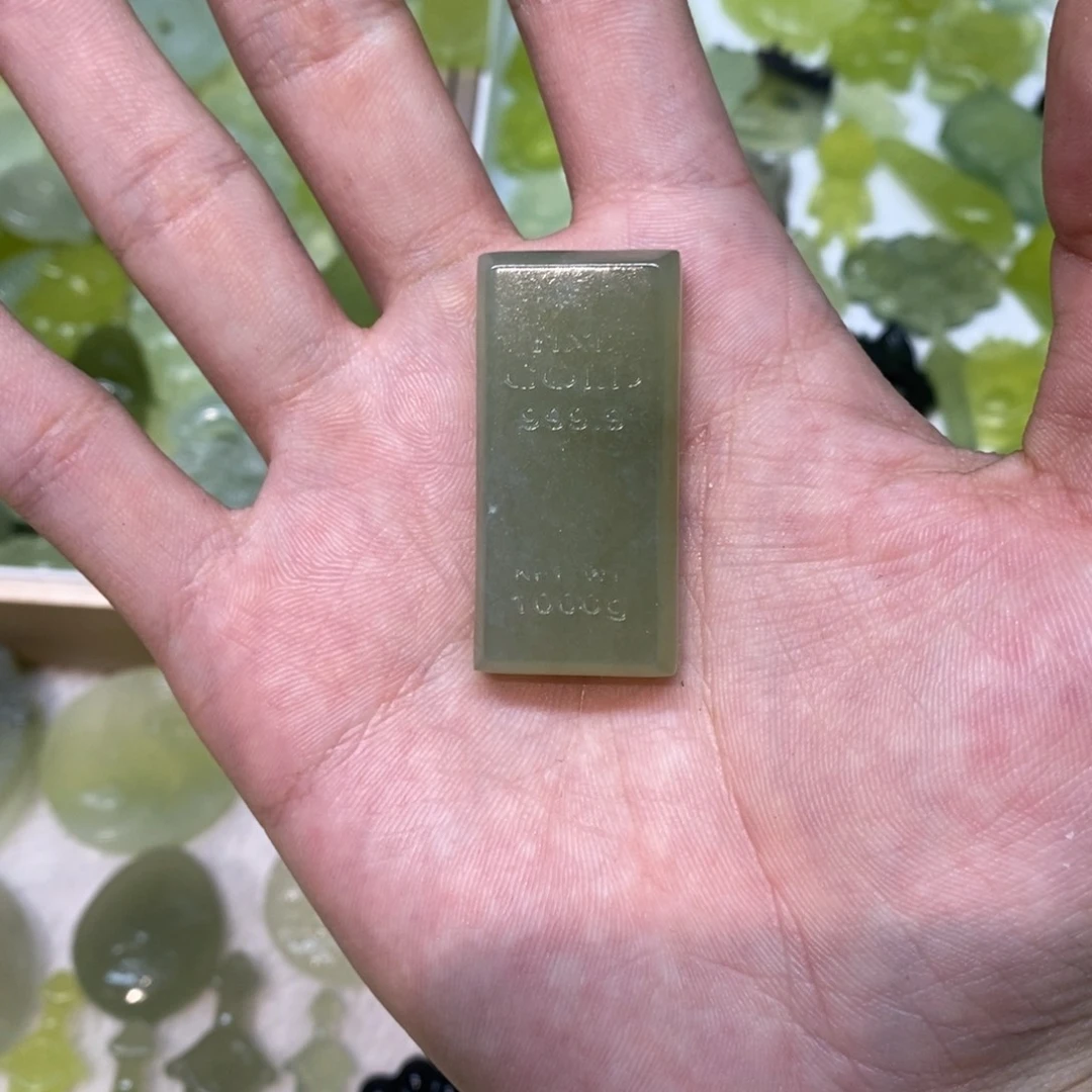 岫玉未镶嵌吊坠(不含链)