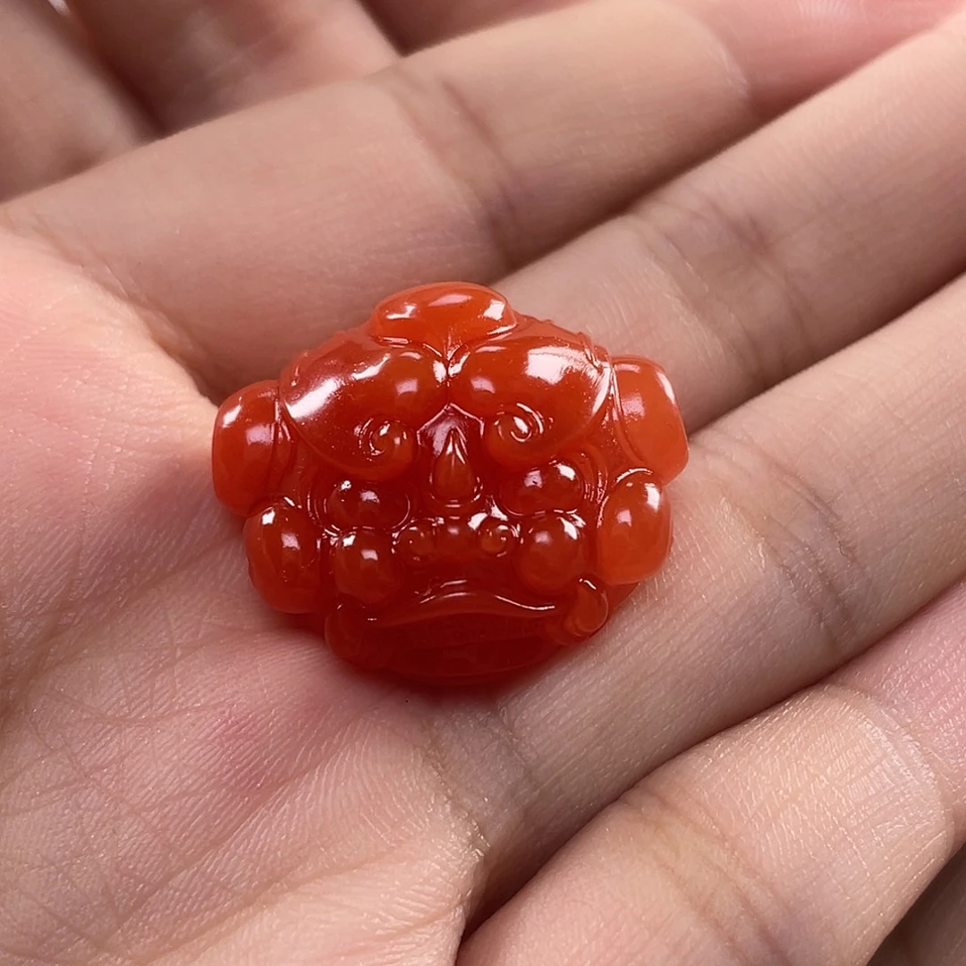 南红玛瑙未镶嵌手链