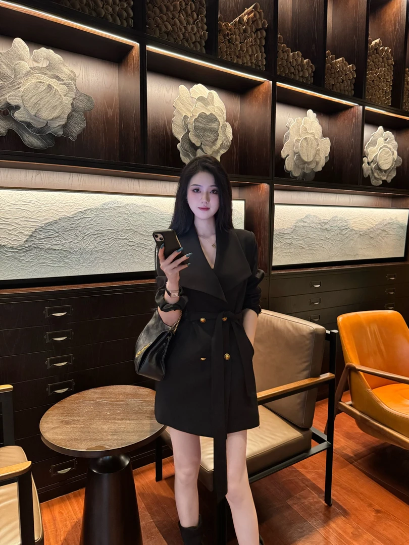 【小A专属】2025新款爆款洋气秋冬女装时尚气质显瘦轻奢风衣外套女