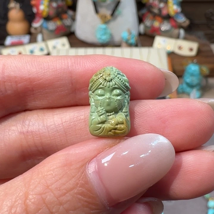 绿松石未镶嵌扎吉拉姆