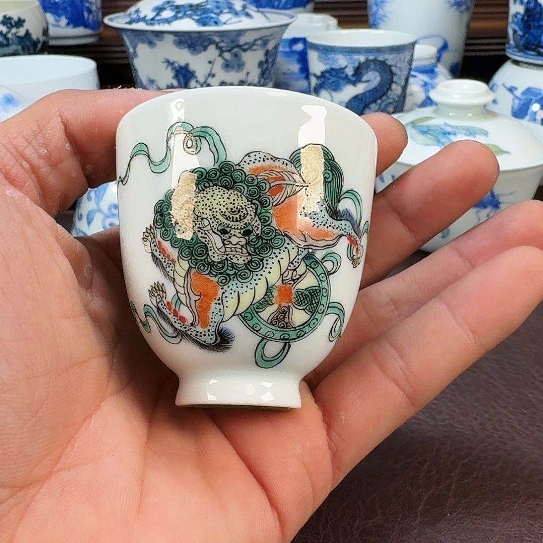 瓷片现代景德镇陶瓷手绘茶具