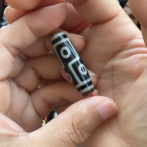 玛瑙/玉髓单珠未镶嵌