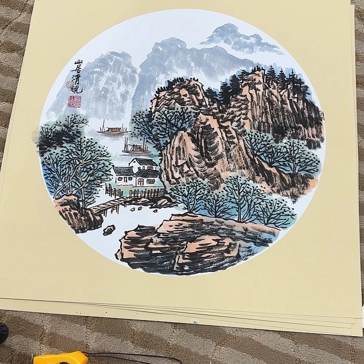 国画花鸟的翅膀和翅膀都是