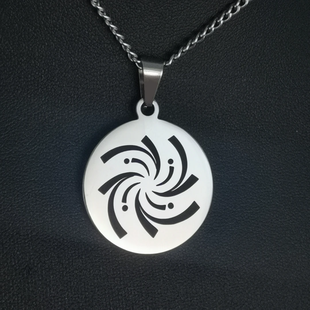 推理社同款定制刻字Spark花火吊坠定制圆形牌单双面定制男女