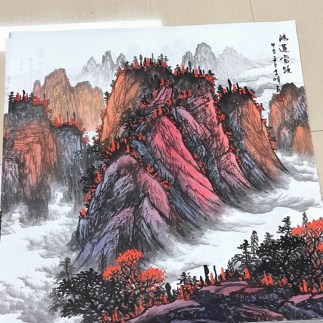 国画国画作品展，国画作品集
