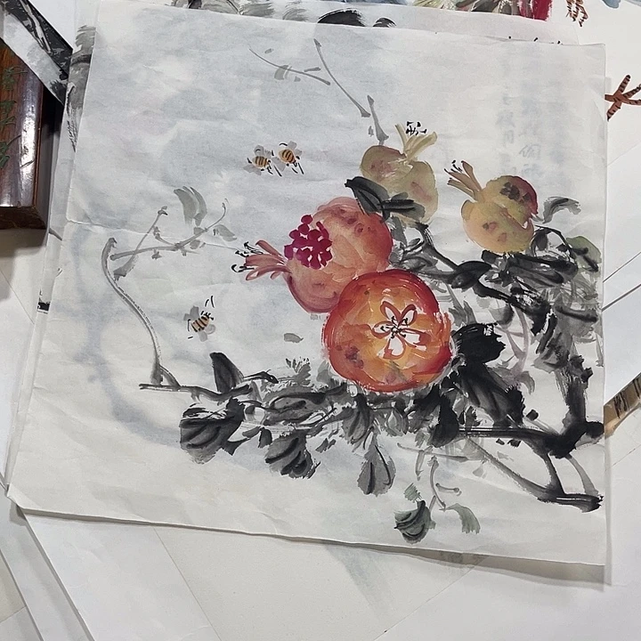 姜奇老师花鸟作品33×33