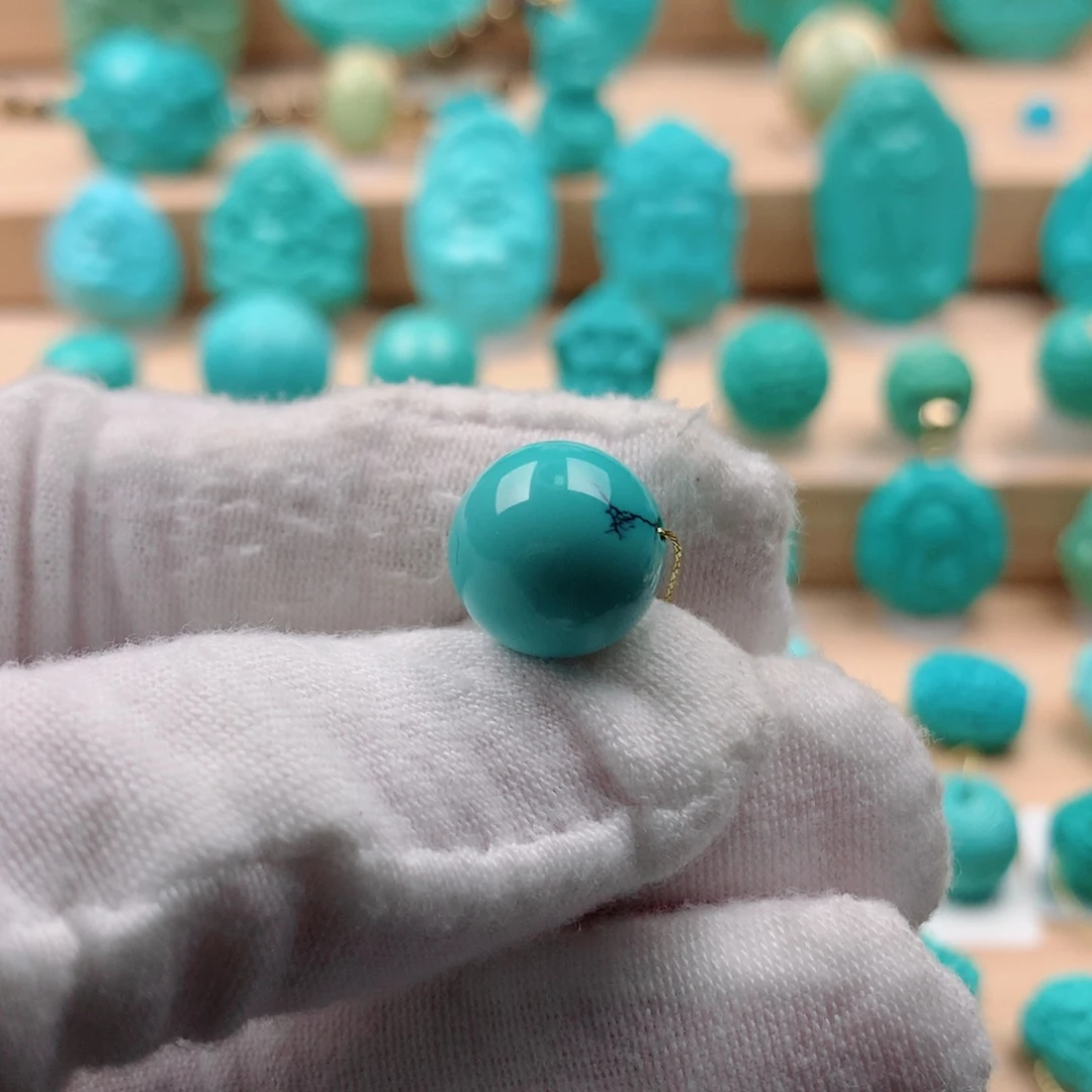 绿松石未镶嵌配饰