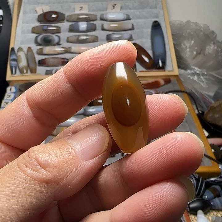 玛瑙/玉髓未镶嵌吊坠(不含链)