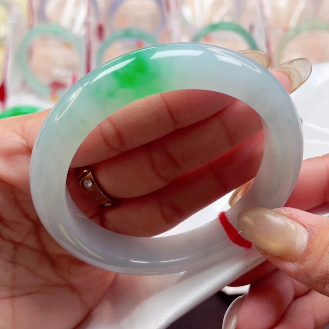 未镶嵌手镯翡翠5657敏   19号