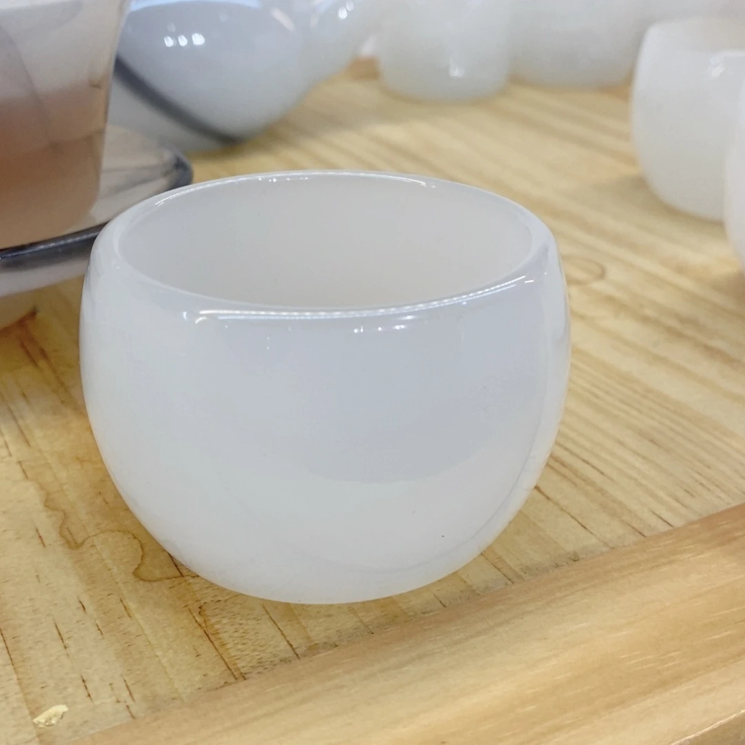 白玉琉璃客杯客杯