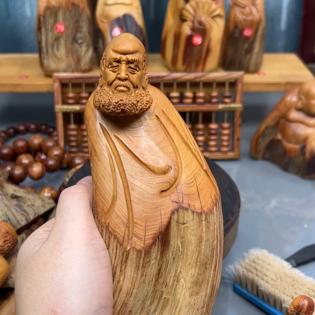 柏木崖柏木摆件手把件，86