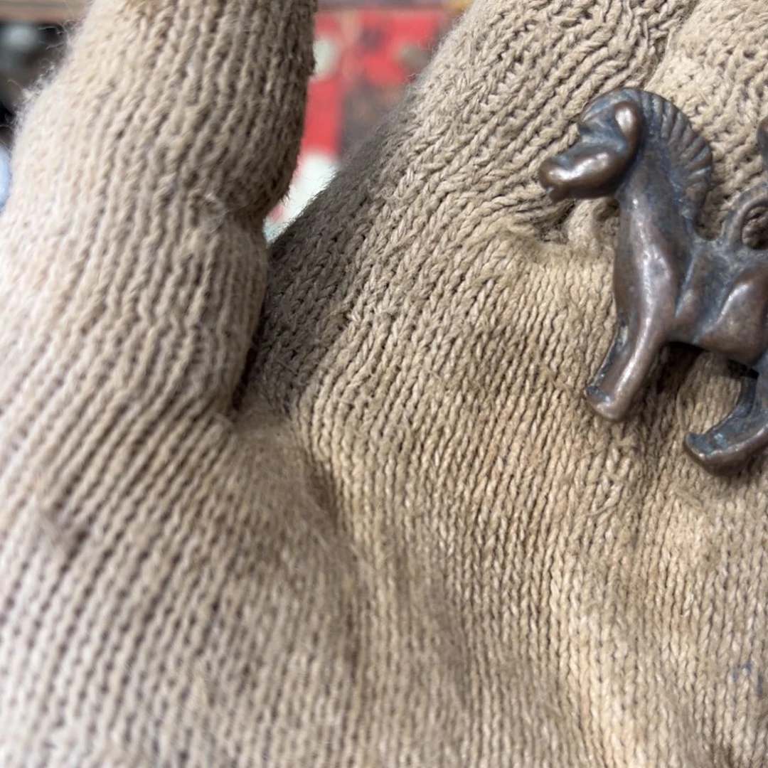 马*骉一物一图，工艺品