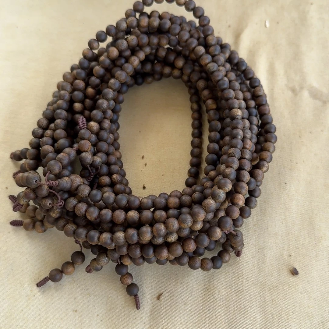 沉香手串绿奇楠沉香多圈约0.7-22多样性发一条