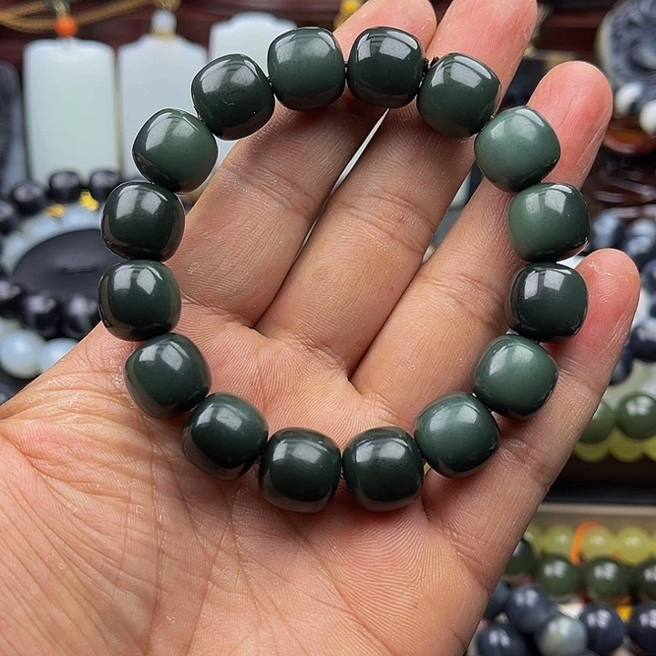 未镶嵌手串和田玉