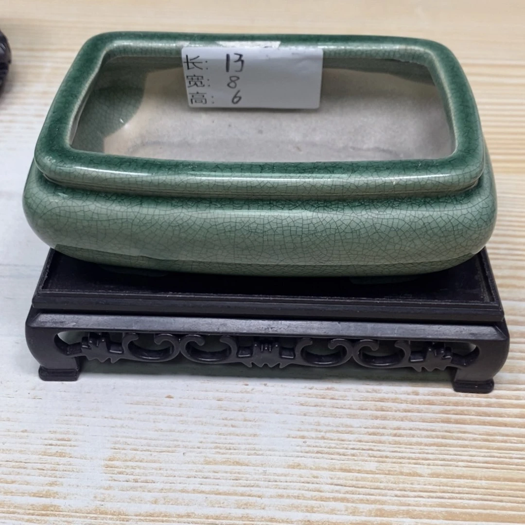 紫砂陶瓷花盆浮力