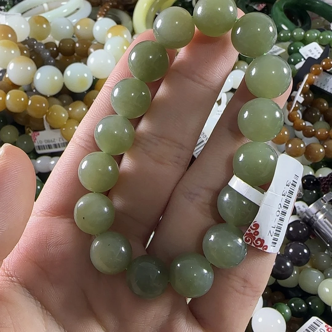 和田玉未镶嵌手链150