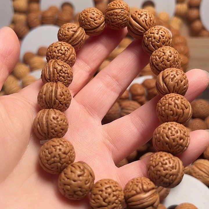 吊坠桃核桃核手串肌肉纹16