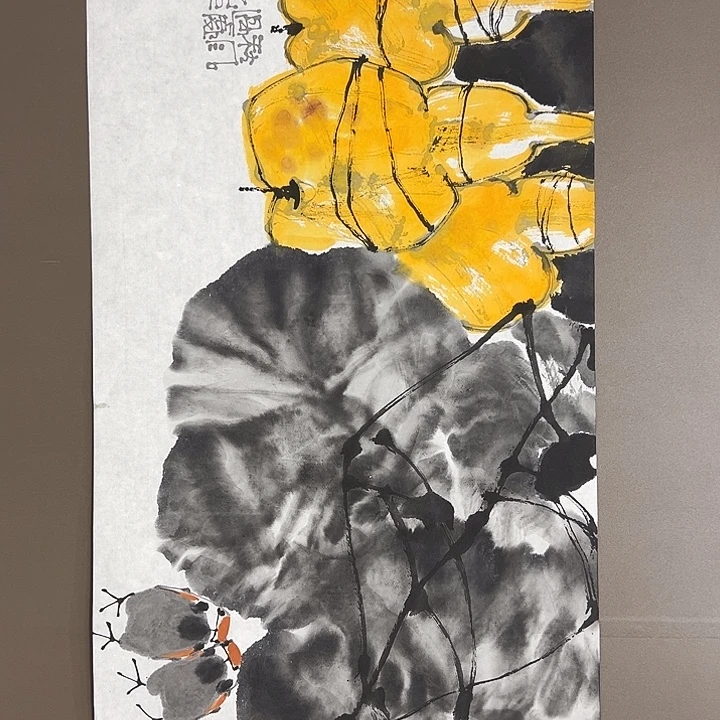 国画孙景隆  手绘原创