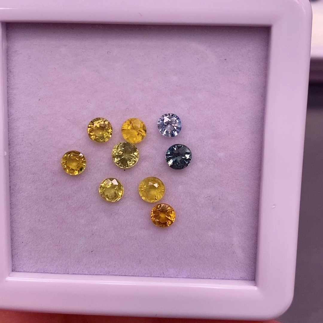 裸石蓝宝石220一克拉，仅供展示，挑好上定向